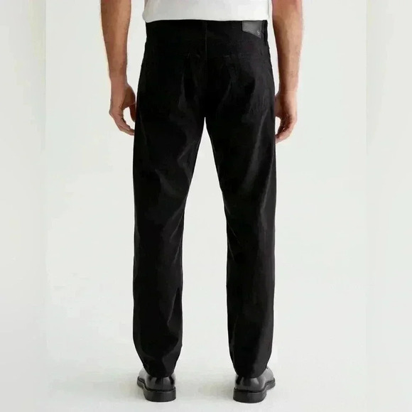 ADRIANO GOLDSCHMIED Men's 36x30 The Graduate SUD Black Pants Tailored Leg - Picture 6 of 15